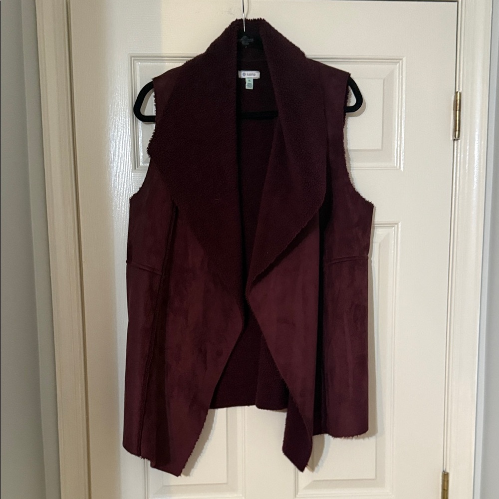 Chico's Deep Burgundy Vest